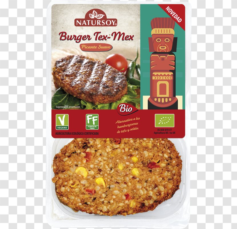 Vegetarian Cuisine Hamburger Tex-Mex Meatball Burger King - Cereal - Tex Mex Transparent PNG