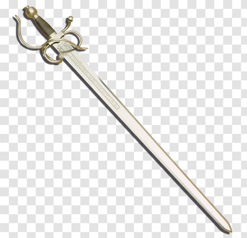 Sabre Sword Weapon Image - Body Jewelry Transparent PNG