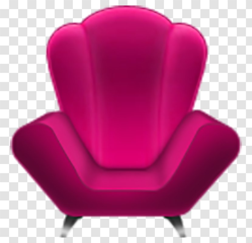 Chair Icon - Petal - Red Transparent PNG