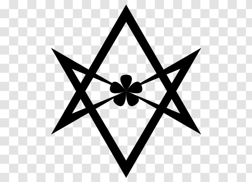 Libri Of Aleister Crowley Abbey Thelema Unicursal Hexagram - Symbol Transparent PNG