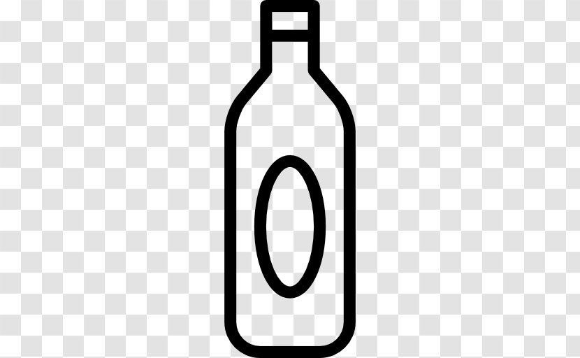 Bottle Font - Black And White Transparent PNG