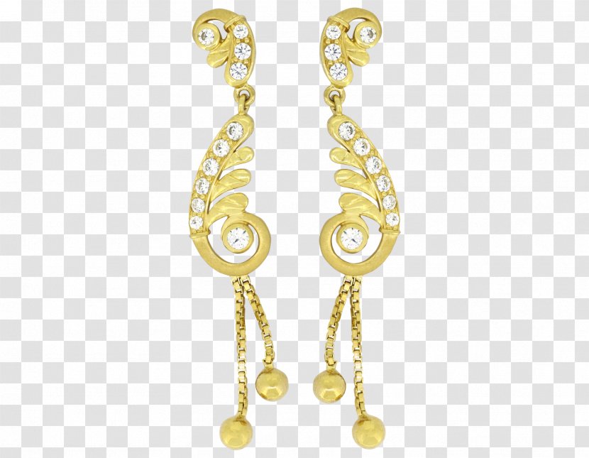 Earring Jewellery Gold கம்மல் Necklace - Ring Transparent PNG