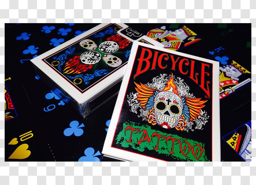 Bicycle Playing Cards United States Card Company Tattoo Game - Cartoon Transparent PNG