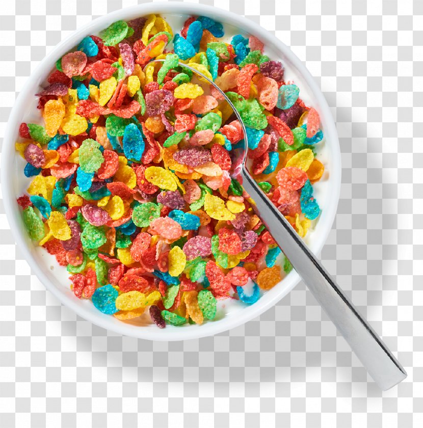Breakfast Cereal Yogurtology Post Fruity Pebbles Cereals Milk Flavor - Vegetarian Food - CEREAL Transparent PNG