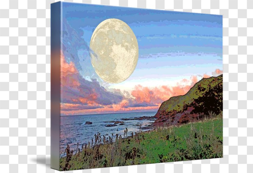 Painting Nature Picture Frames Inlet Sky Plc - Seascape Transparent PNG