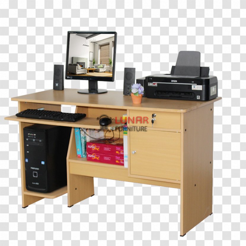 Table Laptop Desktop Computers Furniture - Office Transparent PNG