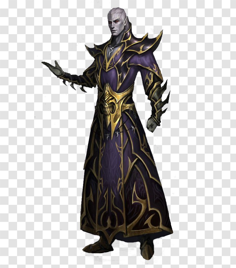 Dungeons & Dragons Drow Elf Role-playing Game Wizard Transparent PNG