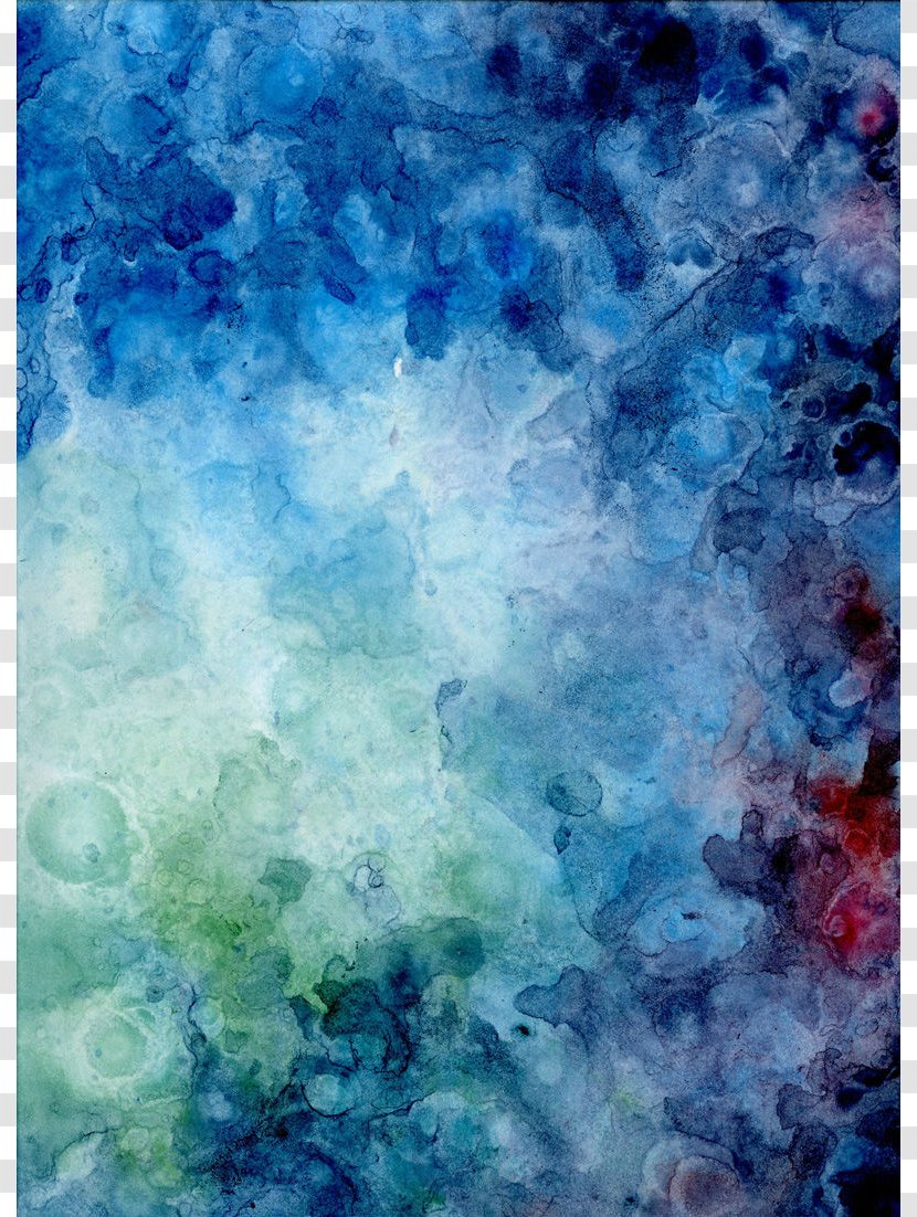 Watercolor Painting Texture - Paper - Background Image Transparent PNG