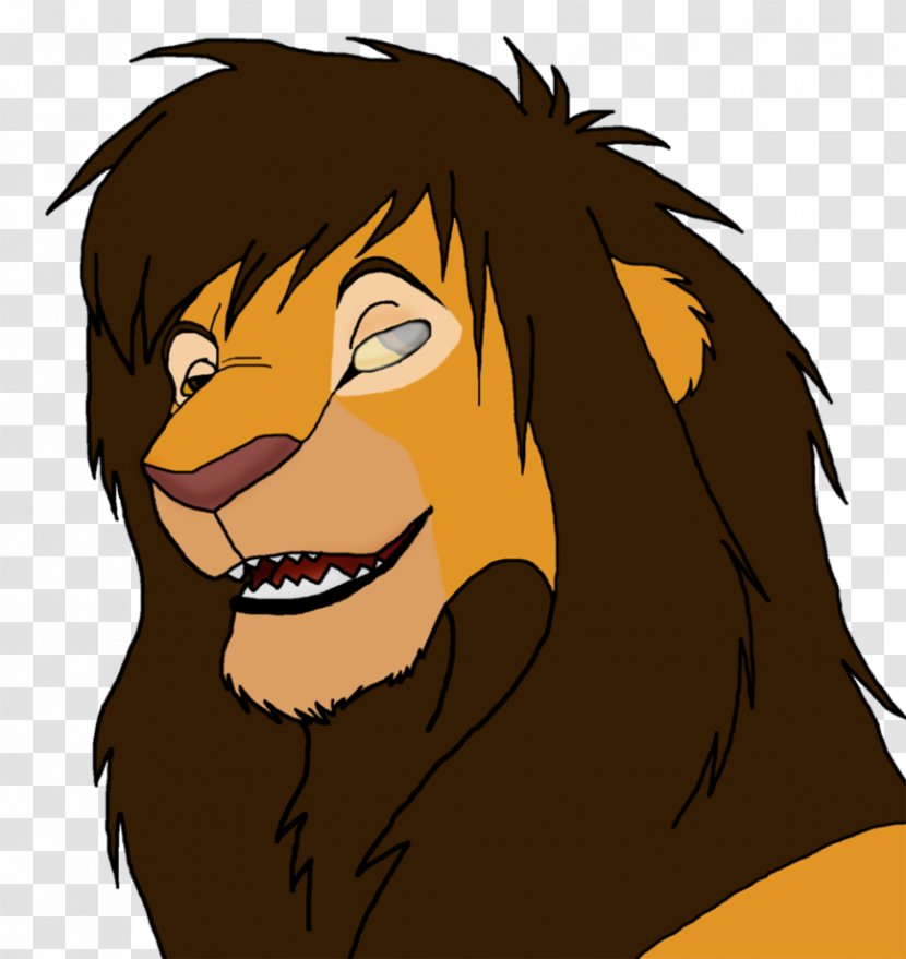 Lion Facial Hair Brown Human Color - Flower Transparent PNG