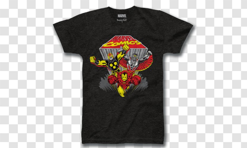 T-shirt Iron Man Thanos Sam Wilson Doctor Strange - Sleeve - Go Falcons Shirts Transparent PNG