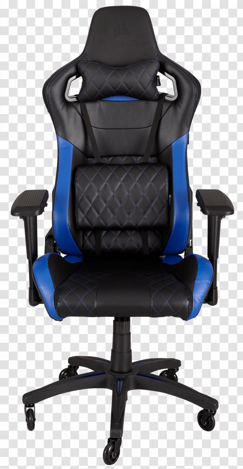Gaming Chair Furniture Video Game Caster - Black Transparent PNG