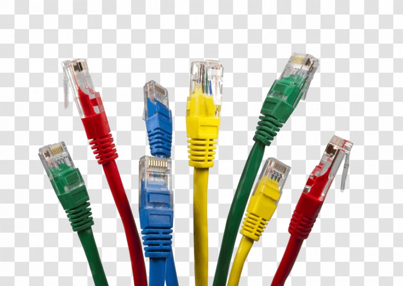 Network Cables Patch Cable Electrical Structured Cabling Local Area - Computer Transparent PNG