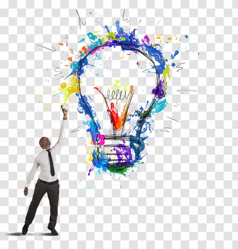 Innovation Creativity Idea Businessperson - Service - Light Bulb Transparent PNG