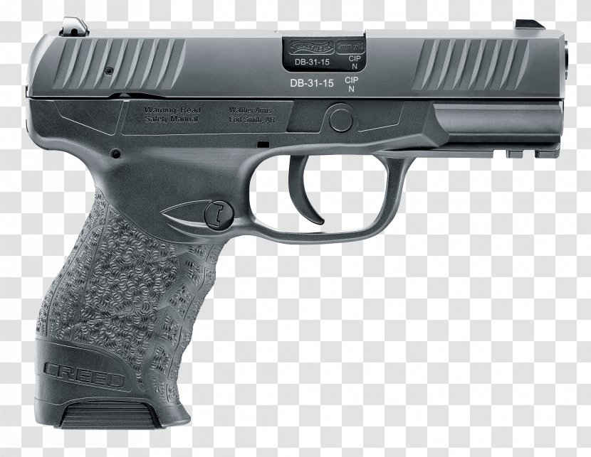 Walther CCP Carl GmbH PPQ PPS 9×19mm Parabellum - Ccp - Handgun Transparent PNG