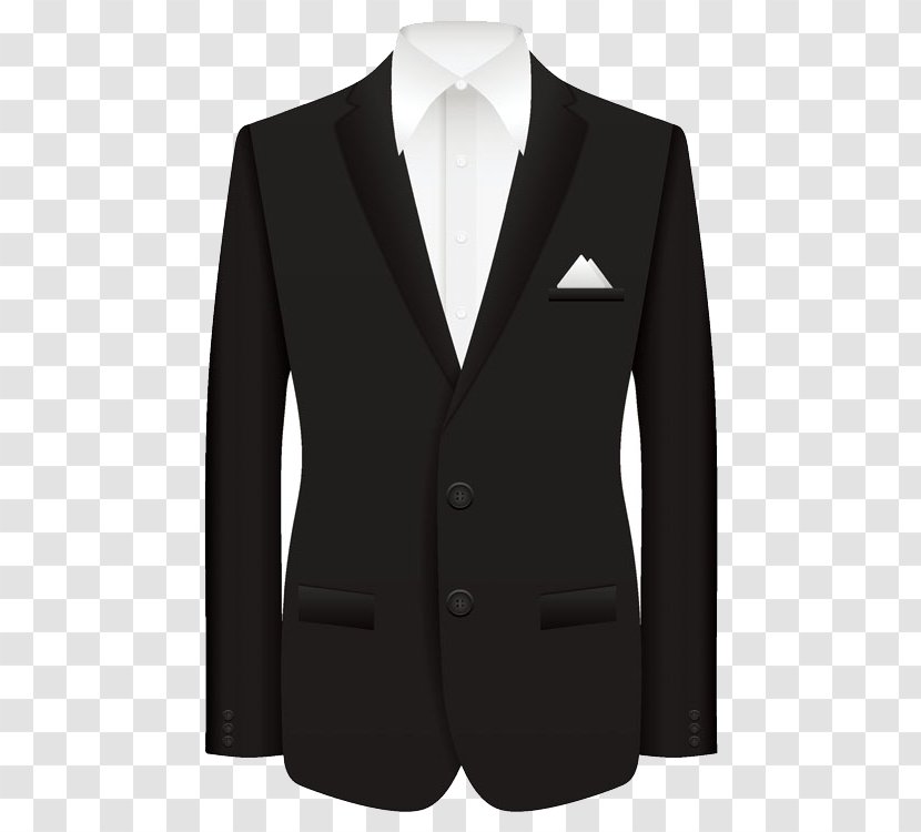 Tuxedo Suit Blazer Jacket Lapel - Trousers Transparent PNG