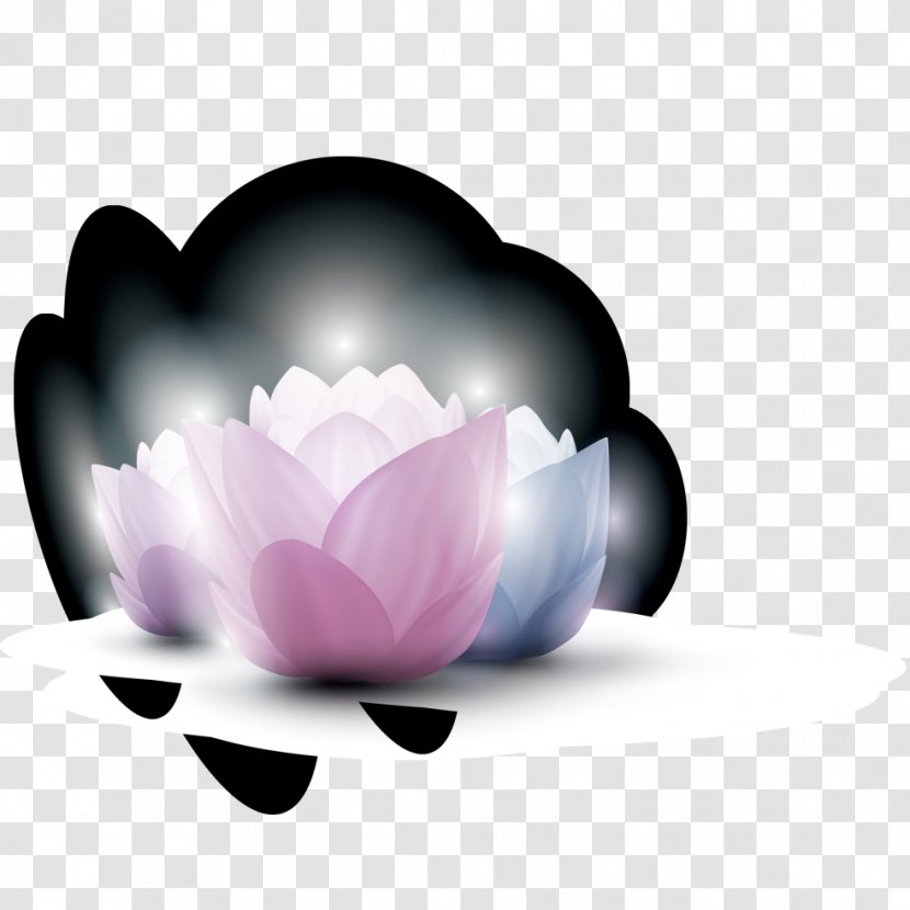 Icon - Heart - Lotus Transparent PNG