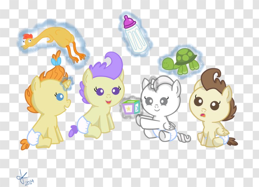 Pony Horse Colt Foal Filly - Watercolor Transparent PNG