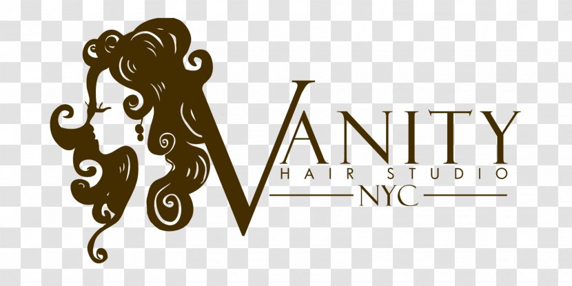 Vanity Hair Studio NYC Graphic Design Logo Silhouette - Brand Transparent PNG