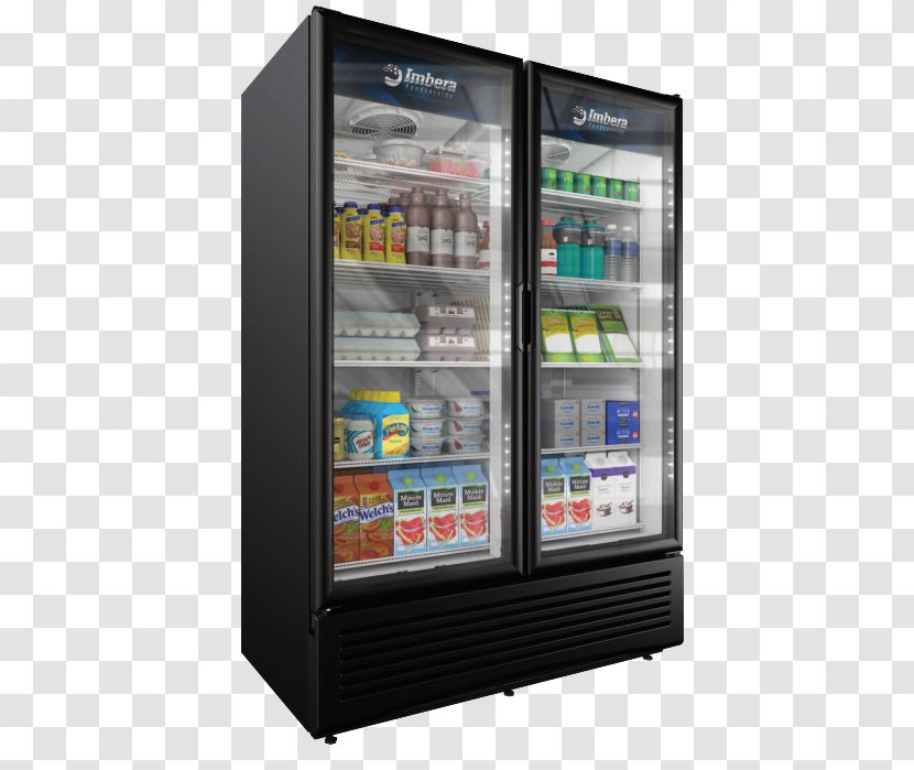 Refrigerator Imbera Food Service Refrigeration Freezers Shelf - Home Appliance - Double Door Transparent PNG
