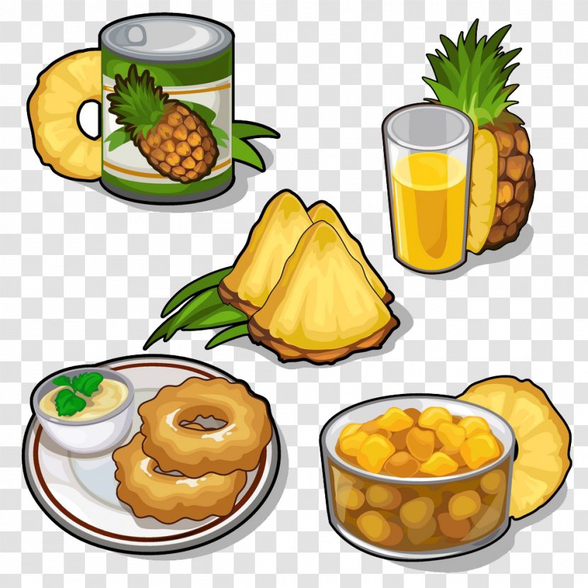 Pineapple Royalty-free Drink Clip Art - Royaltyfree - Foods Transparent PNG