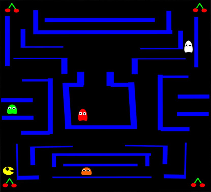 Ms. Pac-Man 2: The New Adventures Ghosts Clip Art - Pac Man Transparent PNG