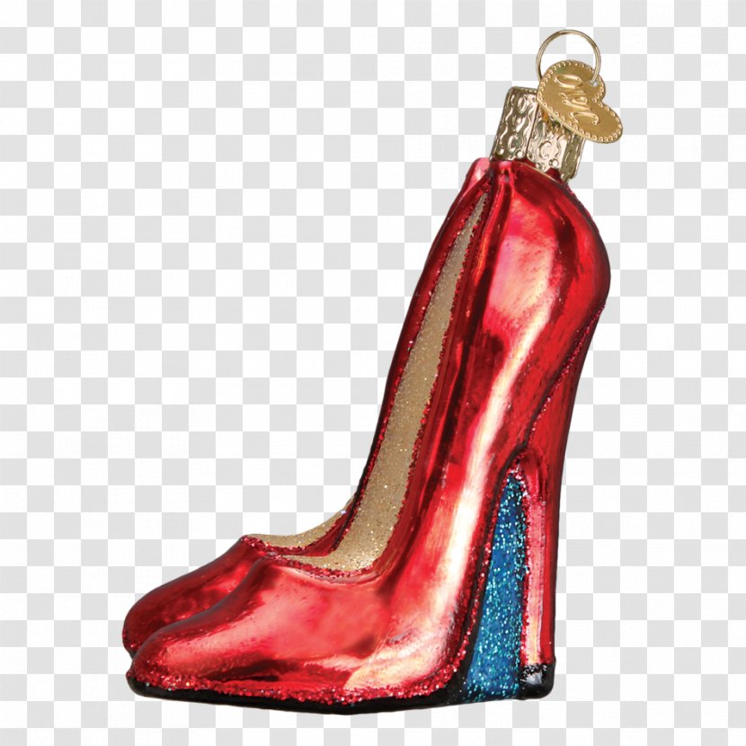 High-heeled Shoe Christmas Ornament Tree - Hallmark Cards - Hand-painted Cosmetics Transparent PNG