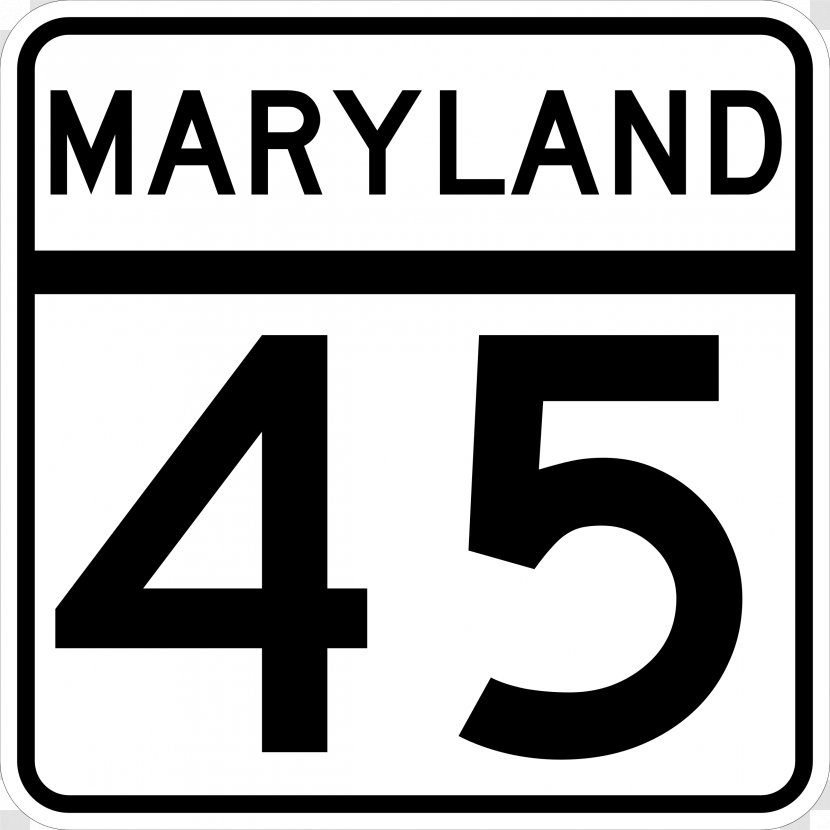 Maryland Route 45 68 Road 137 Highway - 30 Transparent PNG