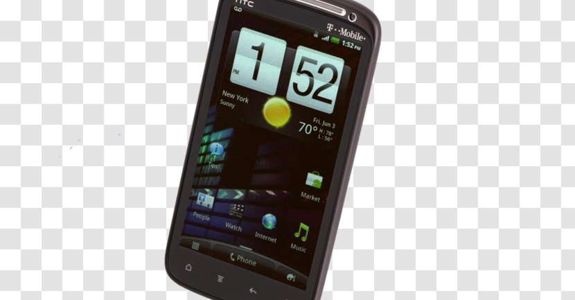 Smartphone Feature Phone HTC Sensation XL Evo Design 4G - Gadget Transparent PNG