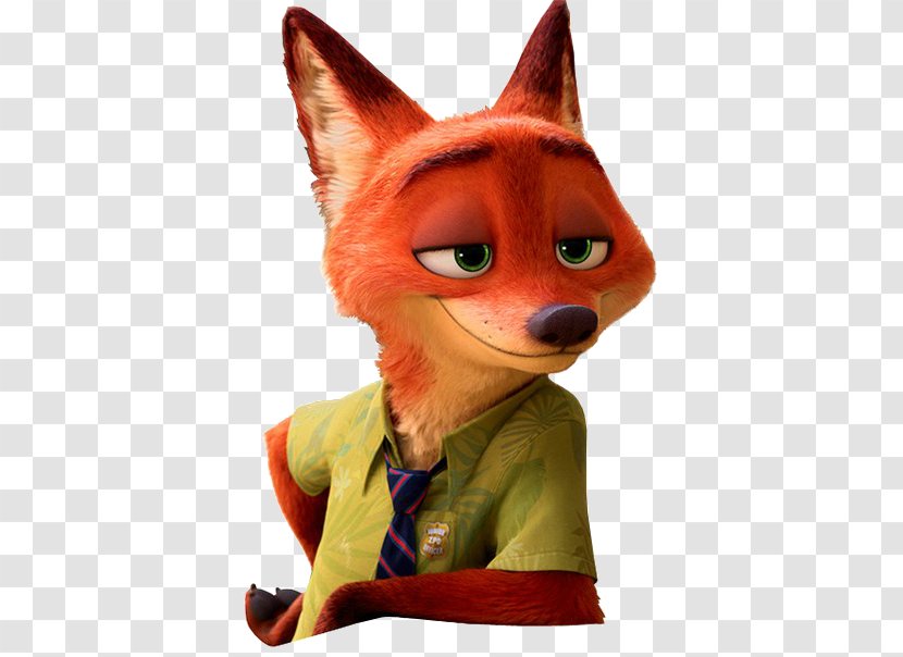 Nick Wilde Lt. Judy Hopps Flash The Walt Disney Company Animated Film - Red Fox Transparent PNG