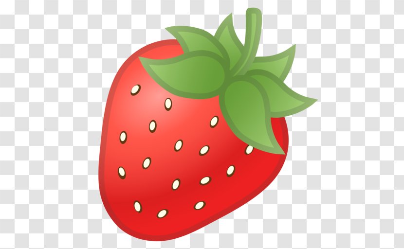Strawberry Emoji Food Amorodo Fruit - Plant Transparent PNG