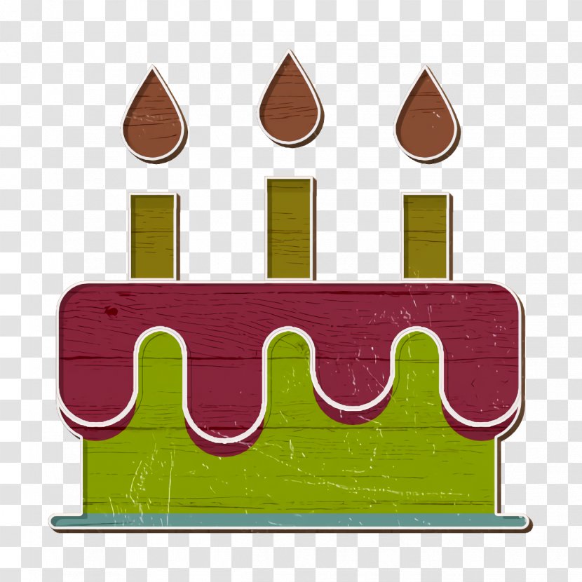 Birthday Cake Icon Party - Logo Rectangle Transparent PNG