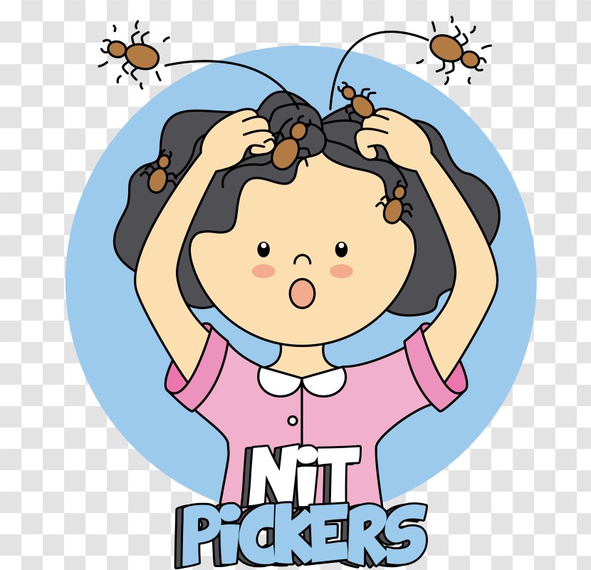 Head Louse Nit Pickers Lice & Removal Infestation Vector Graphics - Flower - Child Transparent PNG