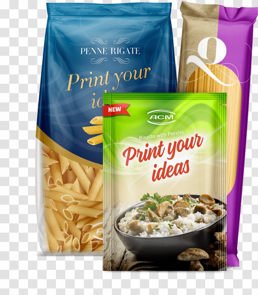 Vegetarian Cuisine Pasta Plastic Bag Packaging And Labeling - Food Package Transparent PNG