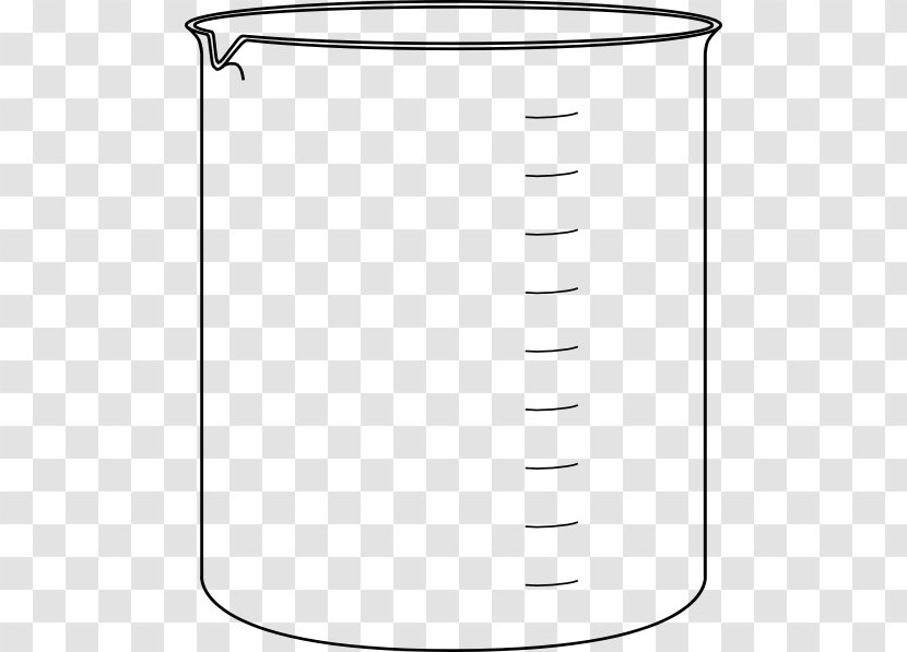 Material Black And White Pattern - Bathroom - Picture Of Beakers Transparent PNG