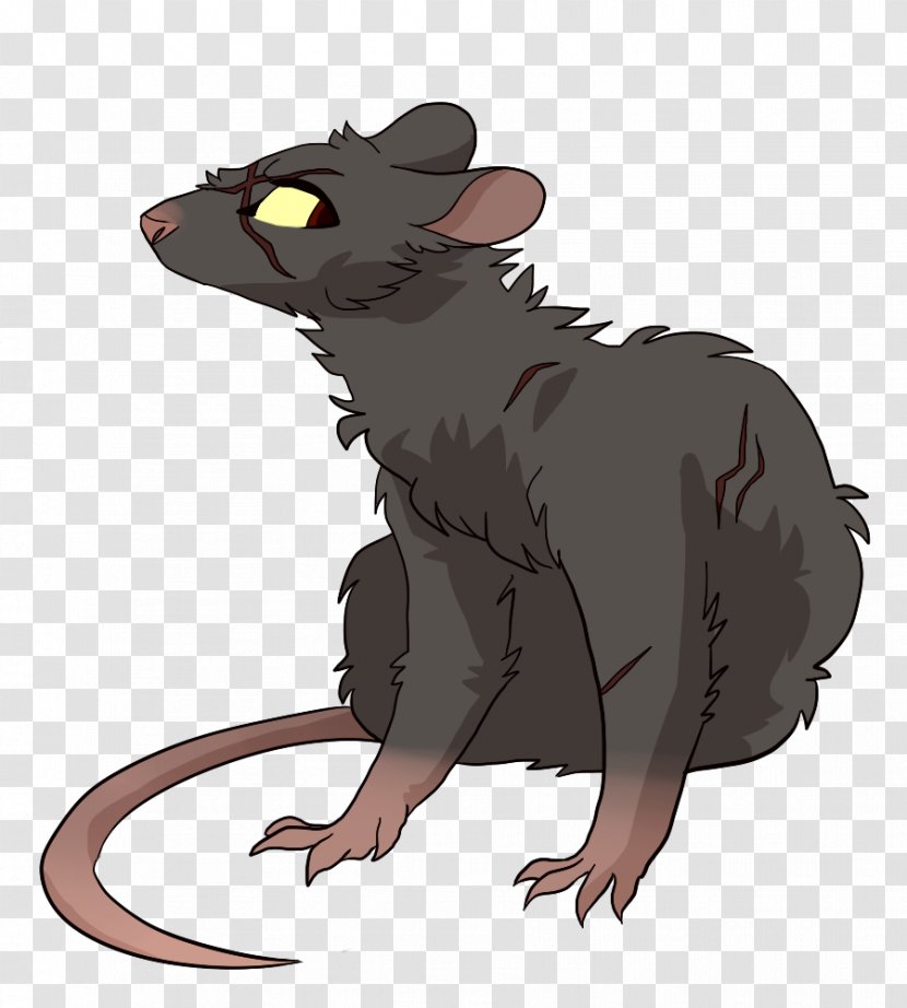 Rat Gregor The Overlander And Prophecy Of Bane Ripred Underland Chronicles - Rodent Transparent PNG