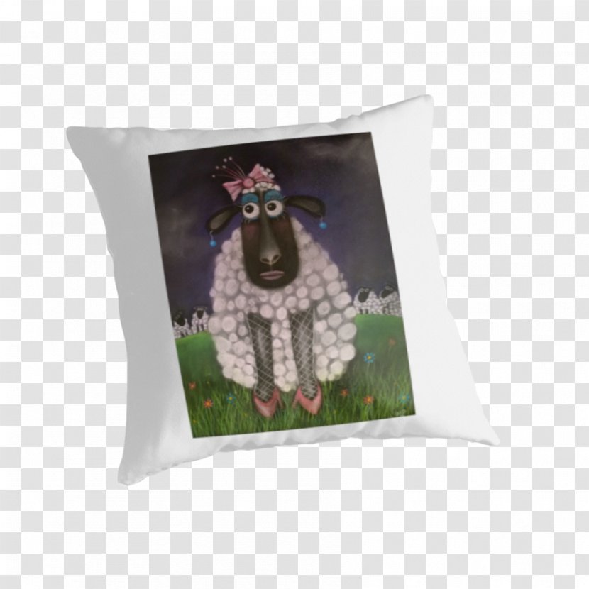 Throw Pillows Cushion Textile - Lamb Pillow Transparent PNG