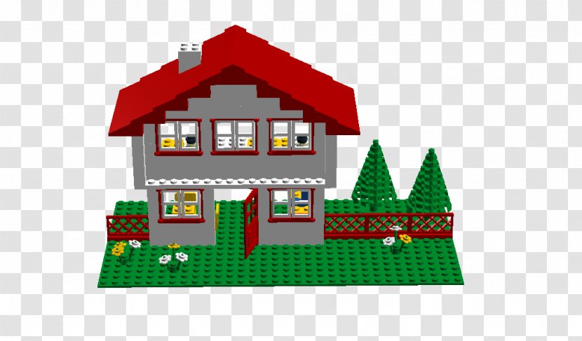 Christmas Ornament Property LEGO - House - Switzerland Town Transparent PNG