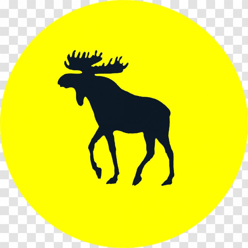 Moose Stock Photography Traffic Sign Warning Deer - Silhouette Transparent PNG