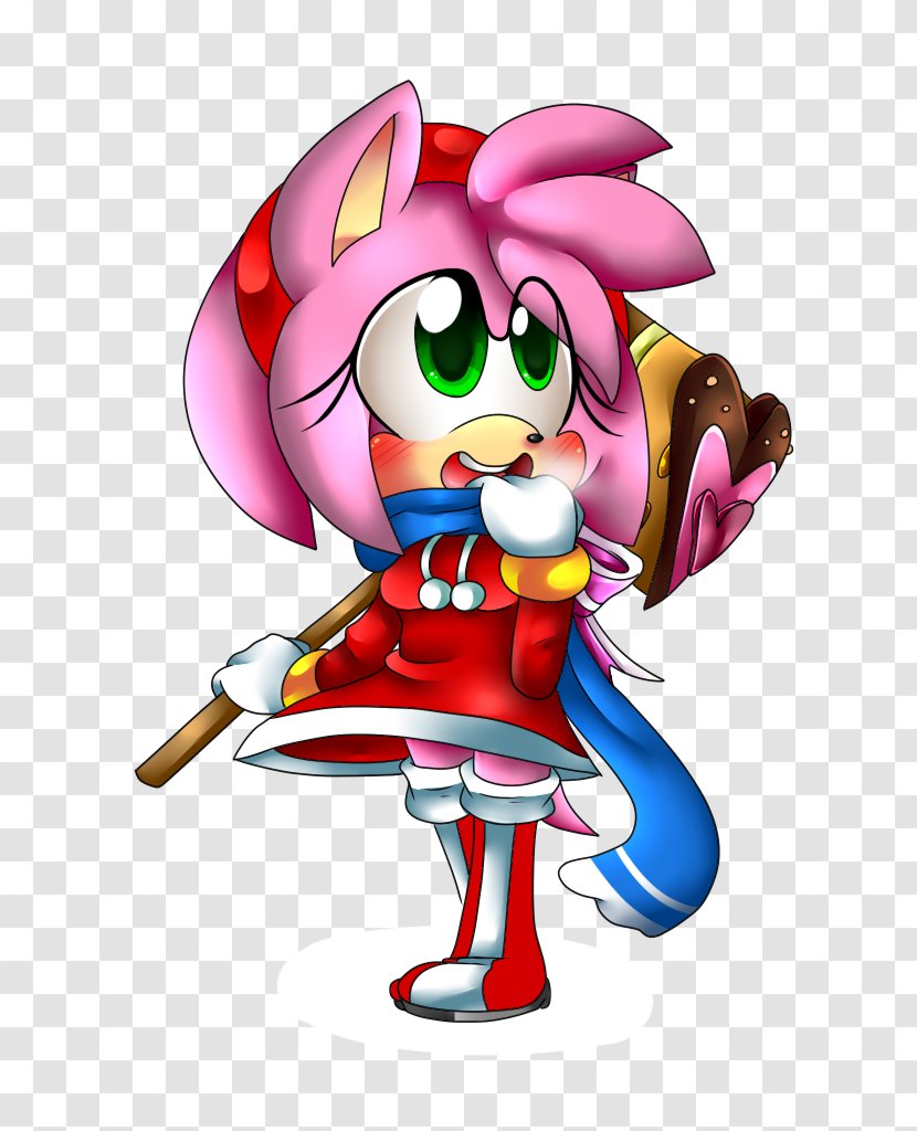 Amy Rose Sonic CD Echo After Chibiusa - Flower - Cartoon Transparent PNG