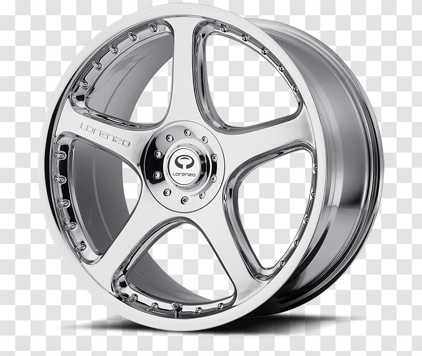 Alloy Wheel Car Spoke Tire Rim Transparent PNG