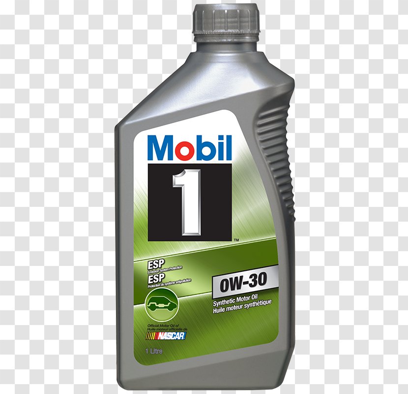 Mobil 1 Motor Oil Synthetic Petroleum - Hardware - Engine Transparent PNG
