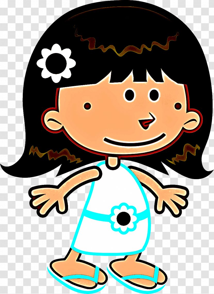Cartoon Clip Art Cheek Happy Pleased - Child Smile Transparent PNG