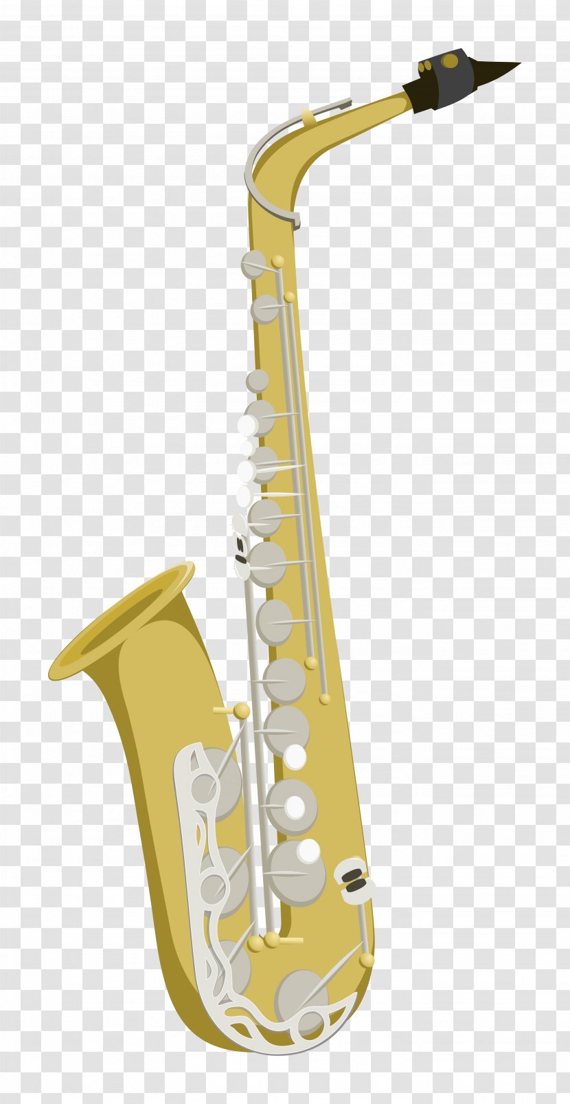 Alto Saxophone Musical Instruments Art - Silhouette Transparent PNG