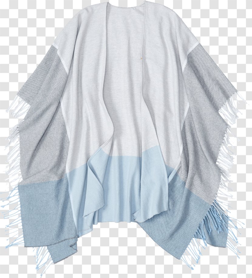 Sleeve Clothing Poncho Wool Blanket - Fur Shawl Transparent PNG