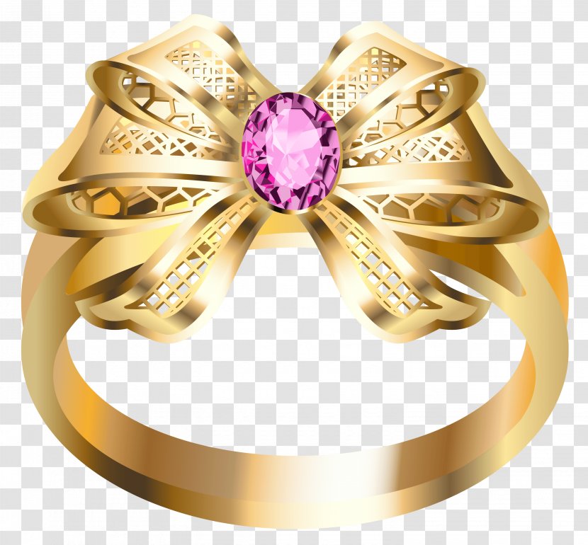 Earring Jewellery Diamond Gold - Engagement Ring - With Transparent PNG