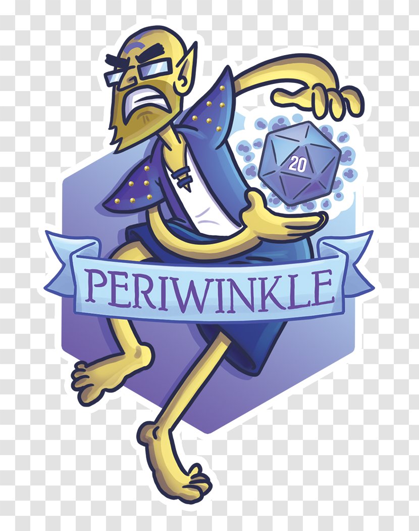 Character Sticker Clip Art - Cartoon - Periwinkle Transparent PNG