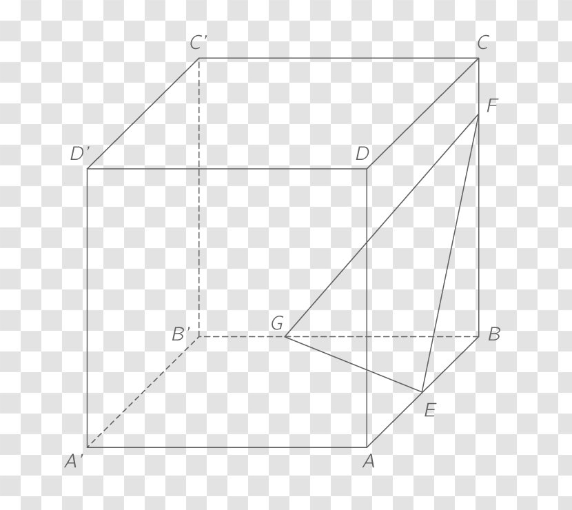 Triangle Drawing - Three Dimensional Square Transparent PNG