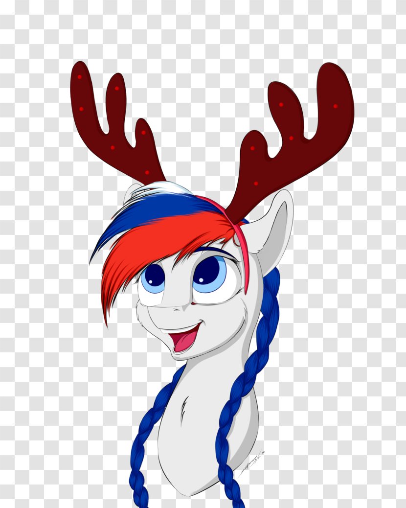 Reindeer DeviantArt - Fictional Character Transparent PNG