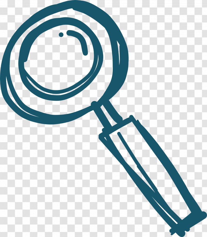 Magnifying Glass Clip Art - Text - Hand A Transparent PNG