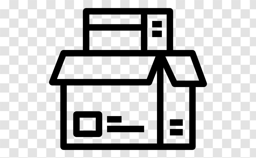 Home House - Black And White Transparent PNG